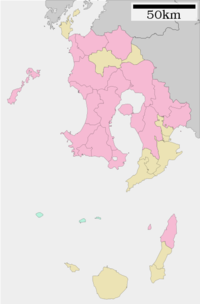 竹島 (鹿児島県)の位置